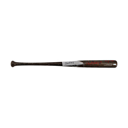 Alex Bentley Autographed and Inscribed 2024 Game Used Firefighters Bat