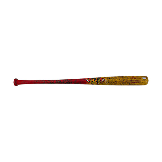 Trey Vanderpool Autographed and Inscribed 2024 Game Used Firefighters Bat
