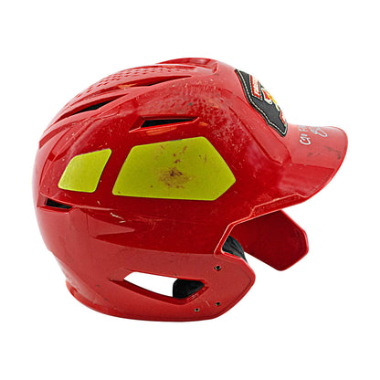 Stephen Cullen Autographed and Inscribed 2024 Game Worn Firefighters Helmet - Rare!