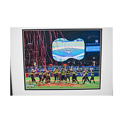 Firefighters Team Signed and FRAMED 16x20 Photograph  - 2024 at Houston Minute Maid Park