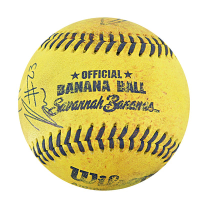 Ron Franklin Jr Autographed Inscribed Game Used Banana Ball w/Case 8.2.25 Camden Yards 