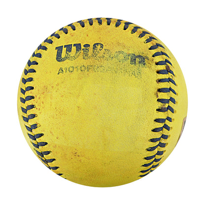 Ron Franklin Jr Autographed Inscribed Game Used Banana Ball w/Case 8.2.25 Camden Yards 