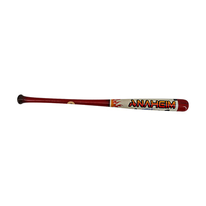 Noah Bridges Signed Inscribed Game Used Bat 5.31.25 Angel Stadium 