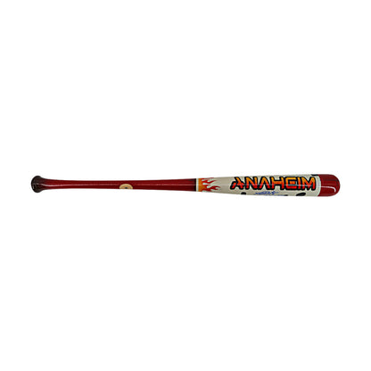 Noah Bridges Signed Inscribed Game Used Bat 5.31.25 Angel Stadium 