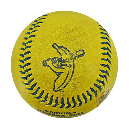 Marshall Shill Firefighters Strikeout Game Used Banana Ball 2.26.26 FSU Tallahassee Florida