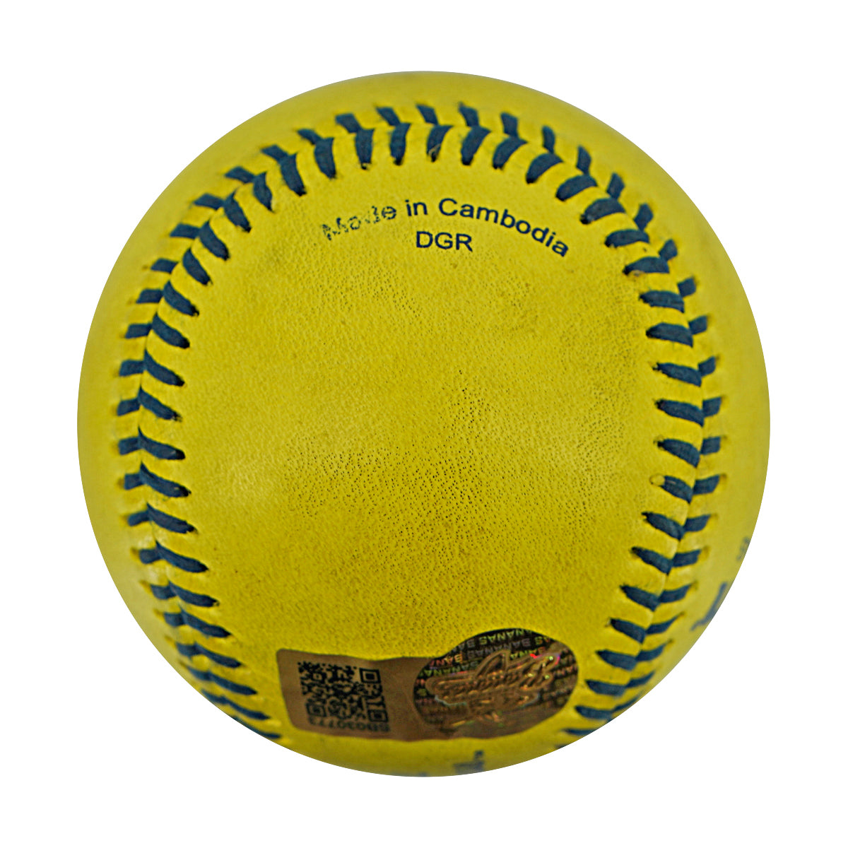 Marshall Shill Firefighters Strikeout Game Used Banana Ball 2.26.26 FSU Tallahassee Florida
