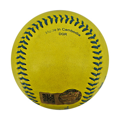 Marshall Shill Firefighters Strikeout Game Used Banana Ball 2.26.26 FSU Tallahassee Florida