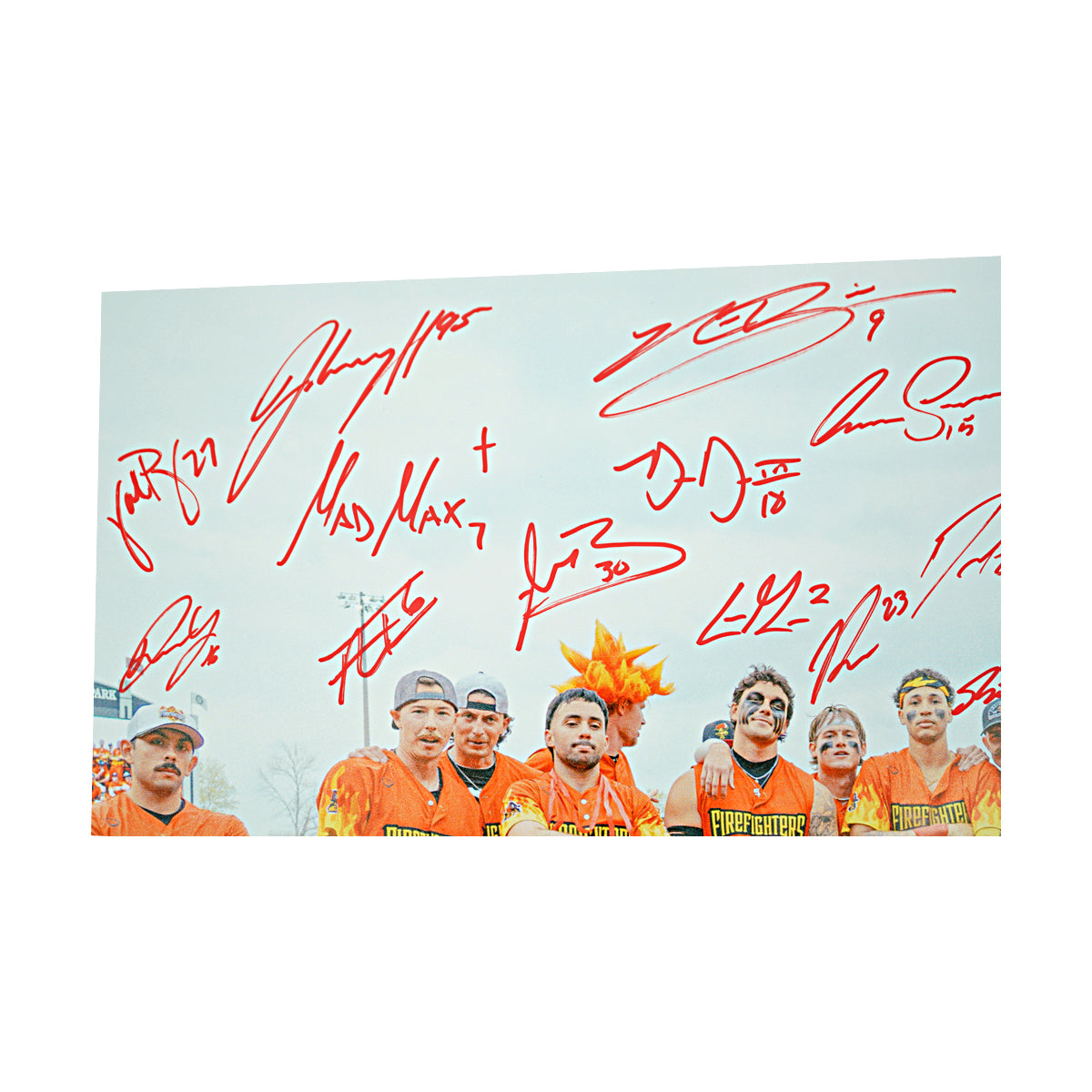 Firefighters 2026 Team Signed 16x20 Photograph