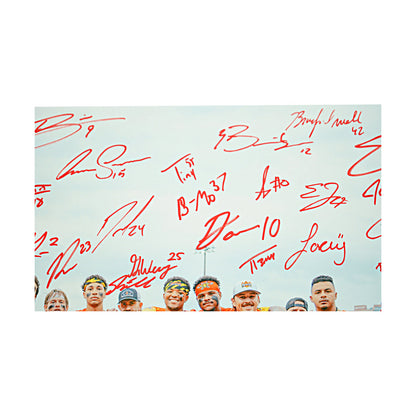 Firefighters 2026 Team Signed 16x20 Photograph