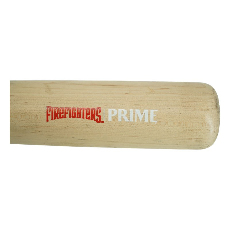 Liam Spence Firefighters Autographed Game Used LS Genuine H324 Bat