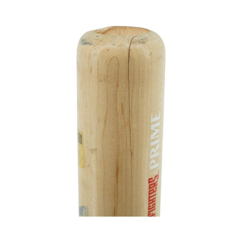 Liam Spence Firefighters Autographed Game Used LS Genuine H324 Bat