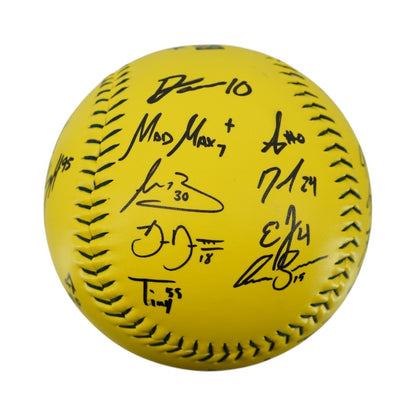 Firefighters 2026 Team Signed Oversized Banana Ball