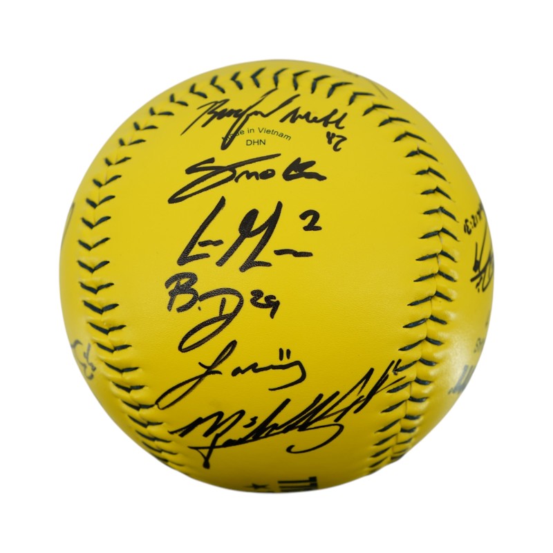Firefighters 2026 Team Signed Oversized Banana Ball