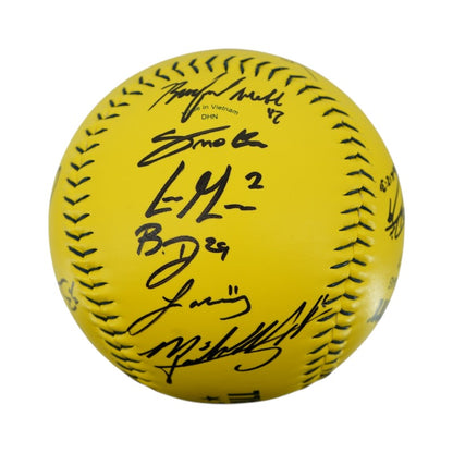 Firefighters 2026 Team Signed Oversized Banana Ball