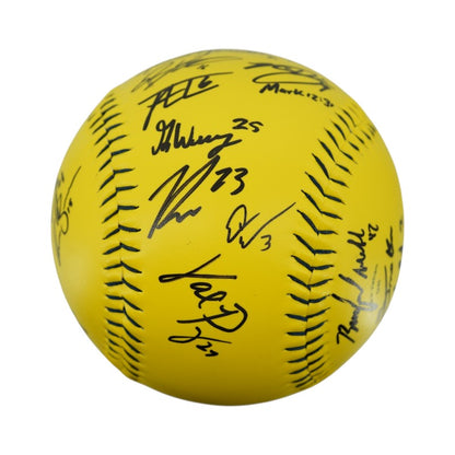 Firefighters 2026 Team Signed Oversized Banana Ball