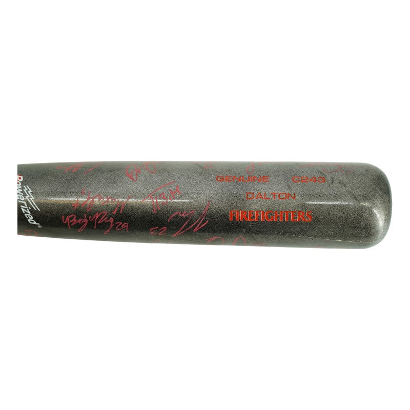 Firefighters 2025 Team Signed Used LS Genuine C243 Bat