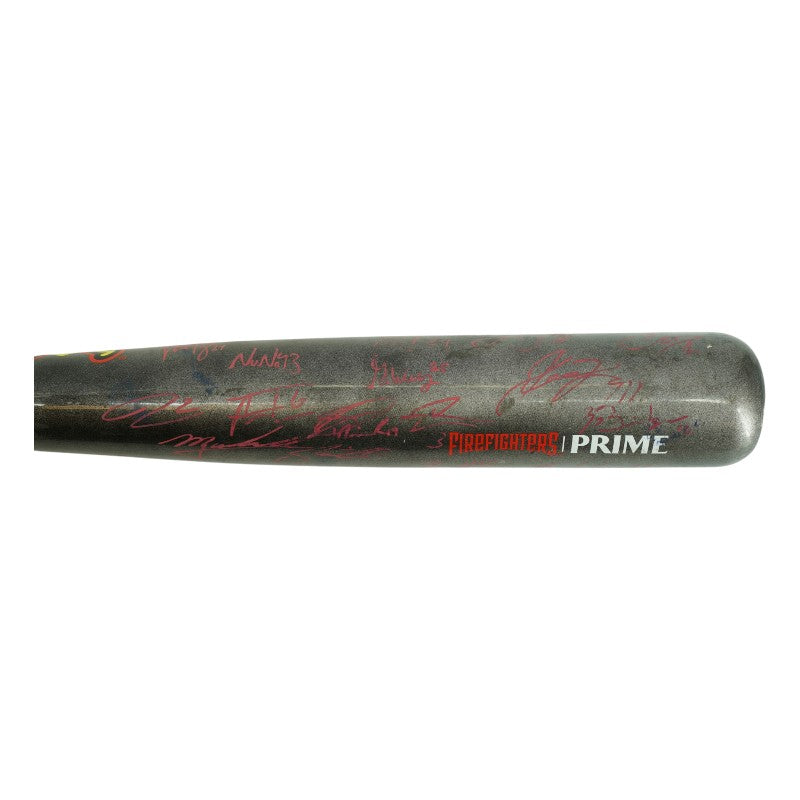 Firefighters 2025 Team Signed Used LS Genuine C243 Bat