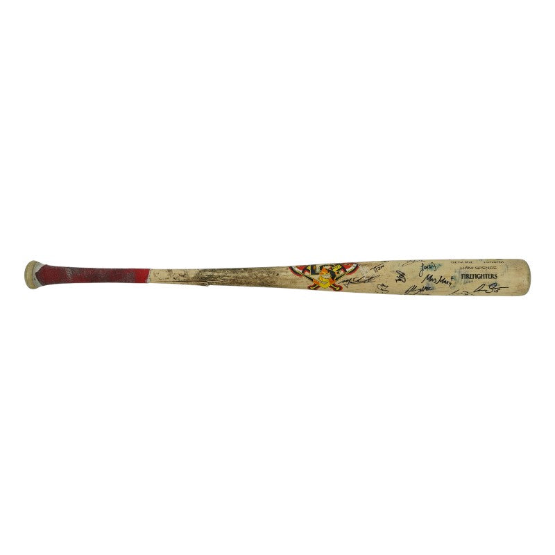 Firefighters 2026 Team Signed Used LS Genuine D232M Bat