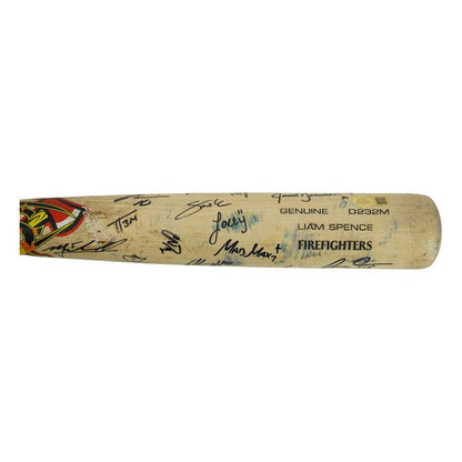 Firefighters 2026 Team Signed Used LS Genuine D232M Bat