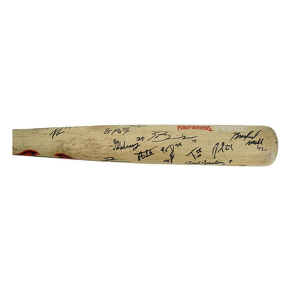 Firefighters 2026 Team Signed Used LS Genuine D232M Bat