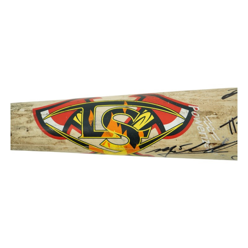 Firefighters 2026 Team Signed Used LS Genuine D232M Bat