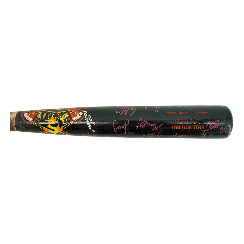 Firefighters 2026 Team Signed Used LS Genuine L228 Model Bat
