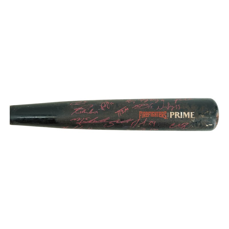 Firefighters 2026 Team Signed Used LS Genuine L228 Model Bat