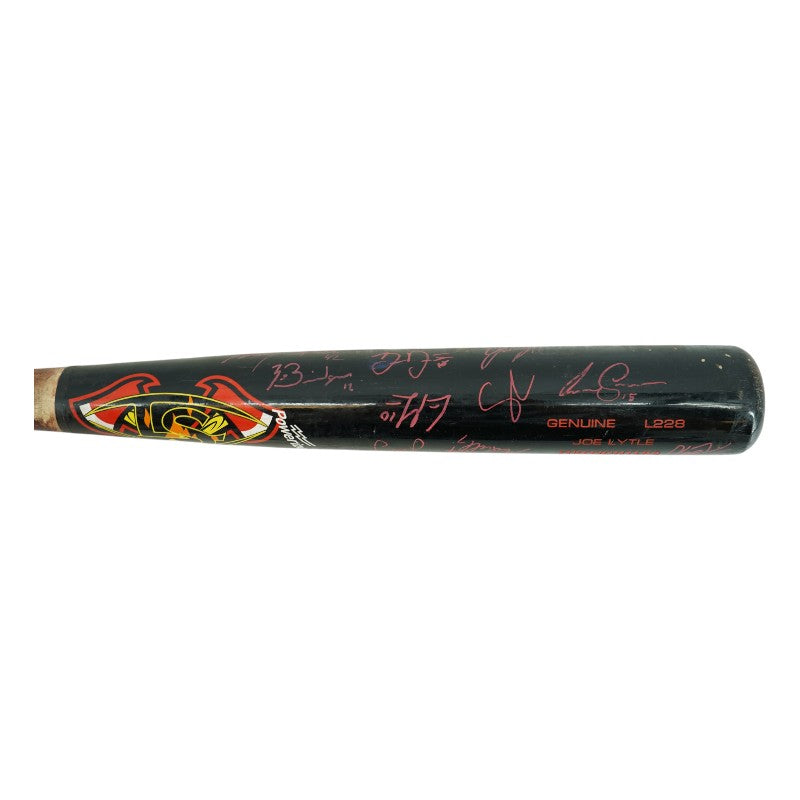 Firefighters 2026 Team Signed Used LS Genuine L228 Model Bat