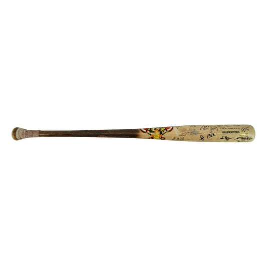 Firefighters 2026 Team Signed Used LS Genuine S318 Bat