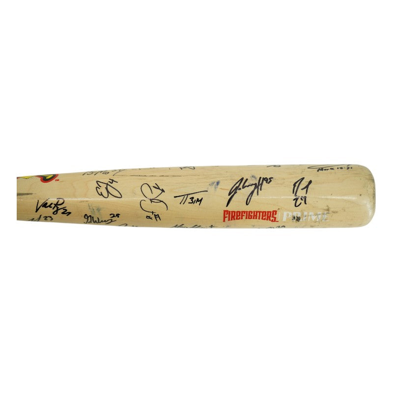 Firefighters 2026 Team Signed Used LS Genuine S318 Bat