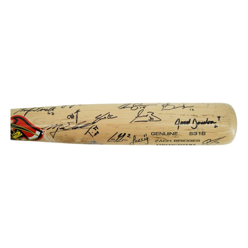 Firefighters 2026 Team Signed Used LS Genuine S318 Bat
