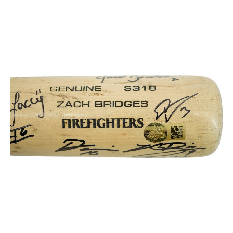 Firefighters 2026 Team Signed Used LS Genuine S318 Bat