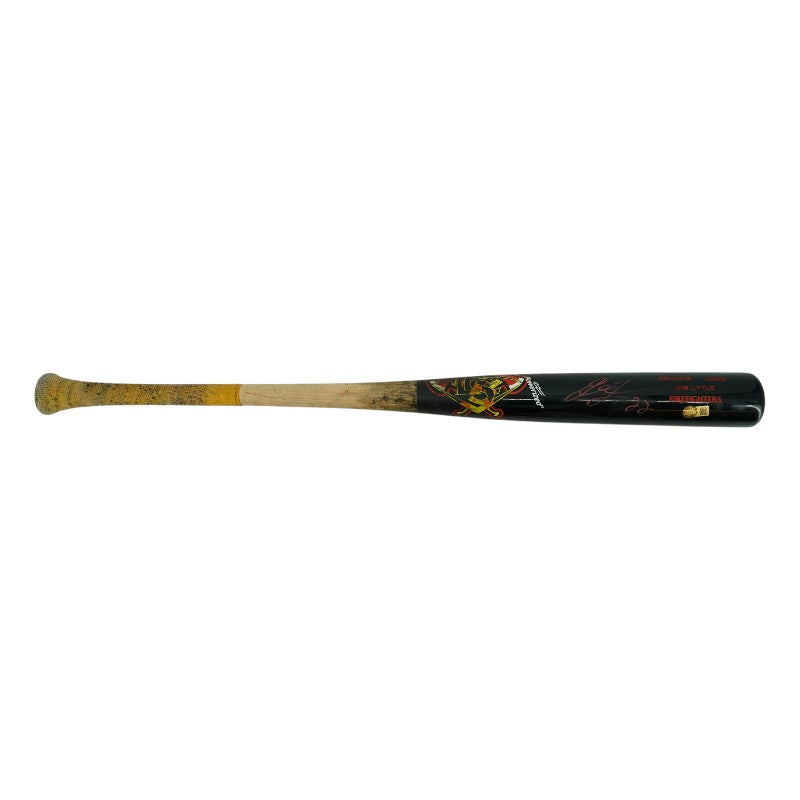 Joe Lytle Firefighters/Indianapolis Clowns Autographed Game Used LS Genuine L226 Bat