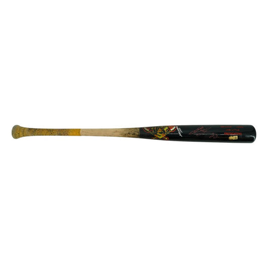 Joe Lytle Firefighters/Indianapolis Clowns Autographed Game Used LS Genuine L226 Bat