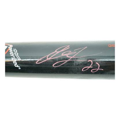 Joe Lytle Firefighters/Indianapolis Clowns Autographed Game Used LS Genuine L226 Bat