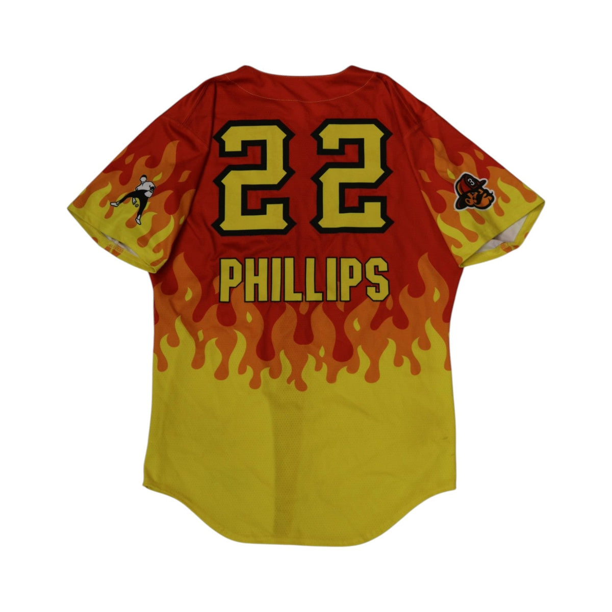 Zack Phillips Firefighters Game Worn June 13, 2026 Jersey at Nebraska