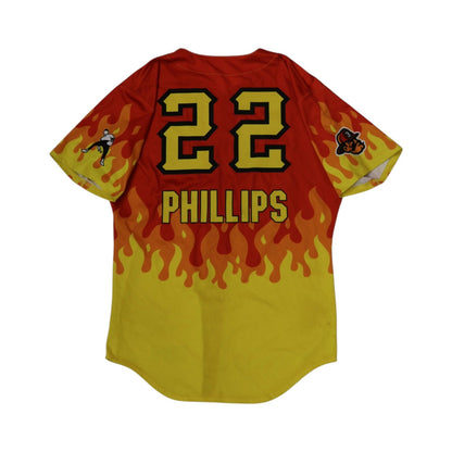 Zack Phillips Firefighters Game Worn June 13, 2026 Jersey at Nebraska