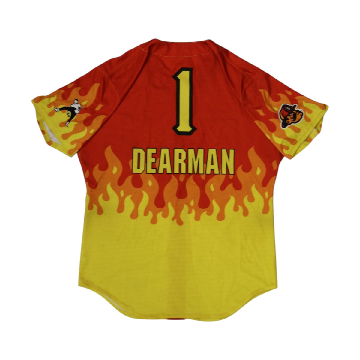 Christian Dearman Firefighters Game Worn June 13, 2026 Jersey at Nebraska