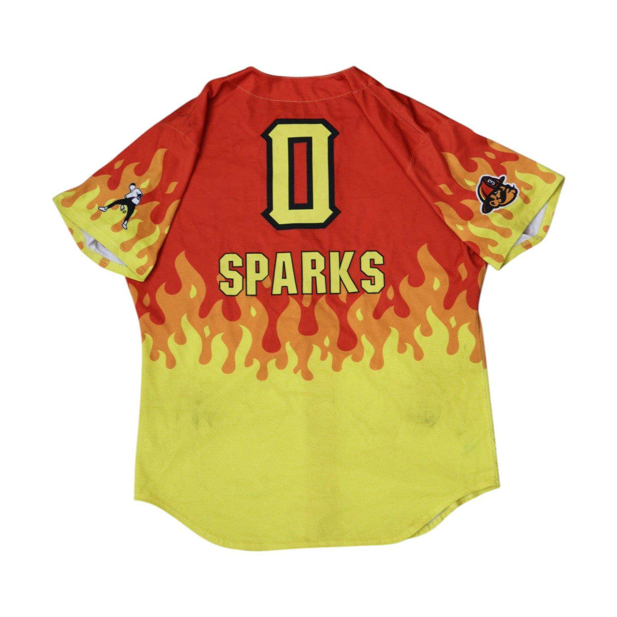 Lamar Sparks Firefighters Game Worn June 13, 2026 Jersey at Nebraska