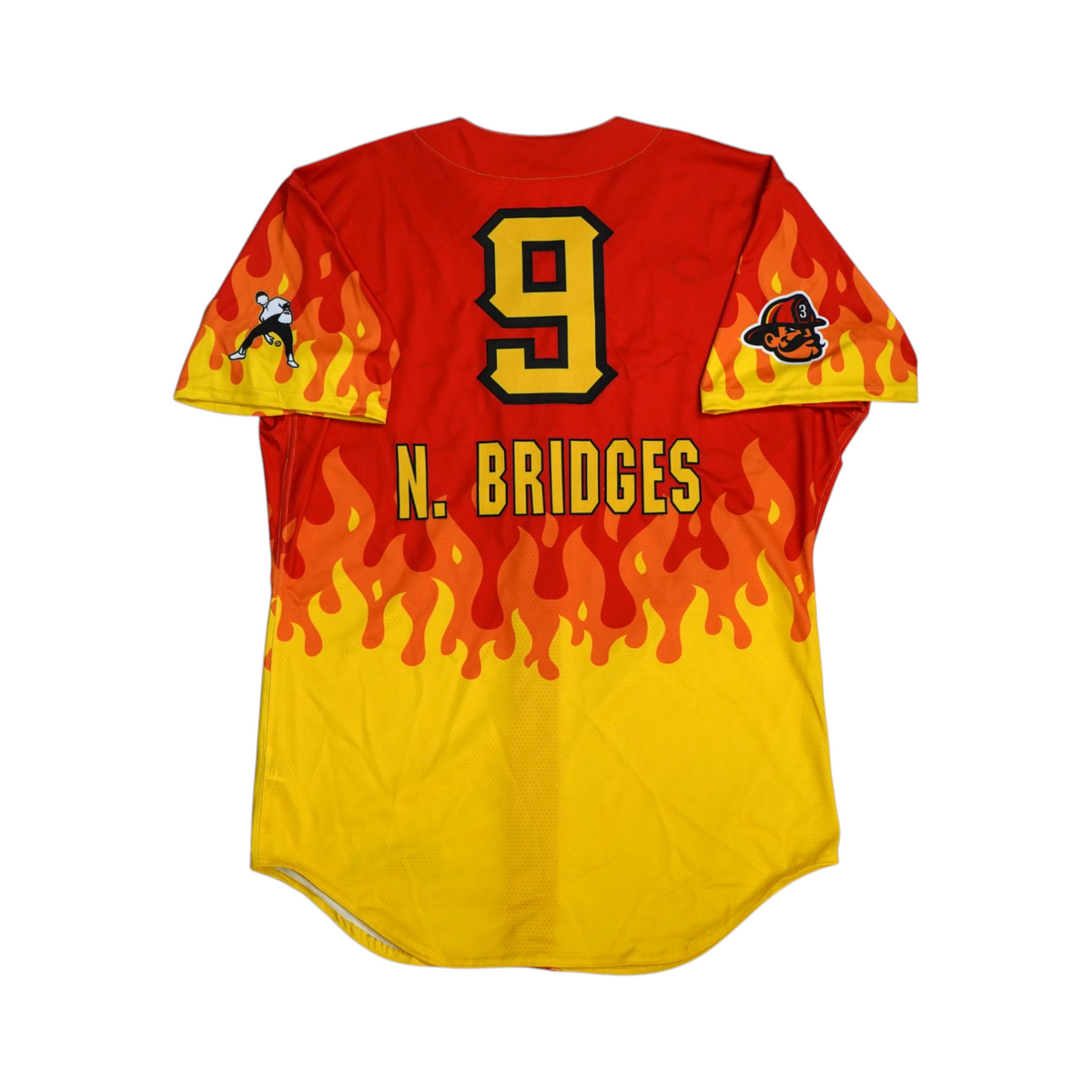 Noah Bridges Firefighters Game Worn June 13, 2026 Jersey at Nebraska