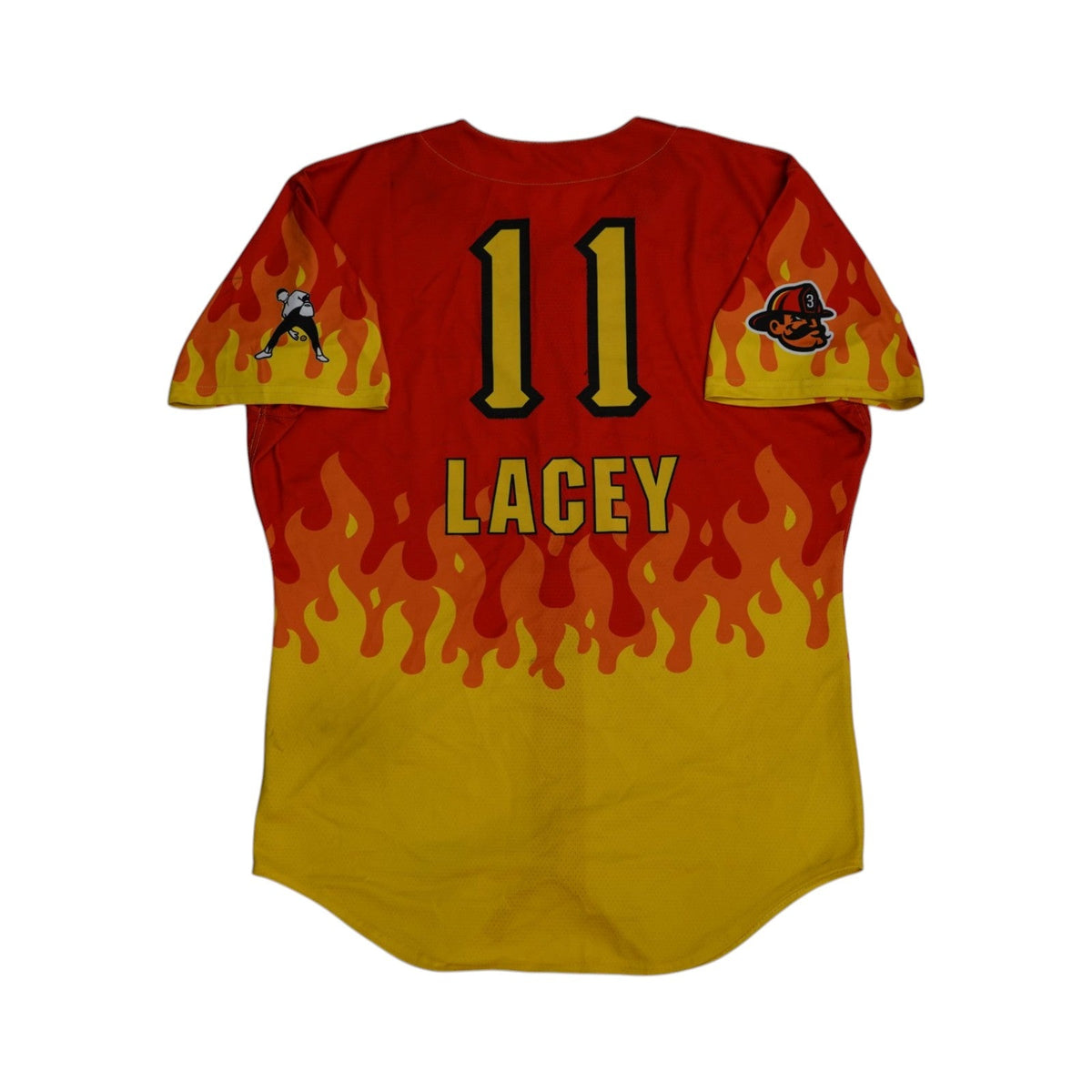 Logan Lacey Firefighters Game Worn June 13, 2026 Jersey at Nebraska