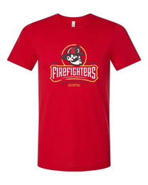 Maglietta Uomo Pompiere Fire Fighter – T-Shirt 100% Cotone, Serigrafia Professionale, KF8B, Taglia S