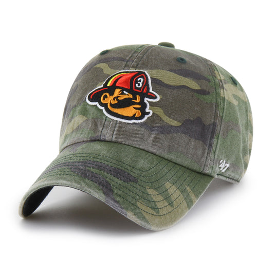 Firefighters '47 Brand Camo Adjustable Clean Up Hat