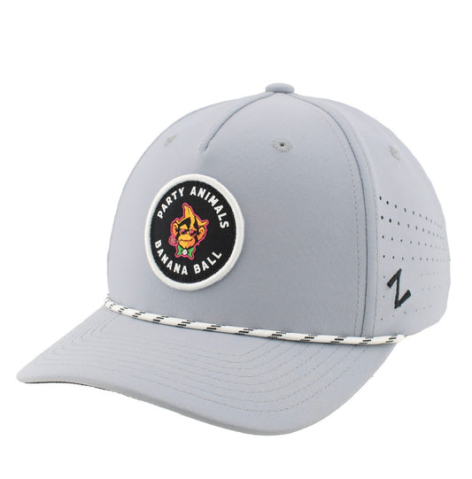 Party Animals Zephyr Spinner Adjustable Rope Hat - Grey