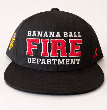 Firefighters CapX BBFD Game Adjustable Hat - Black