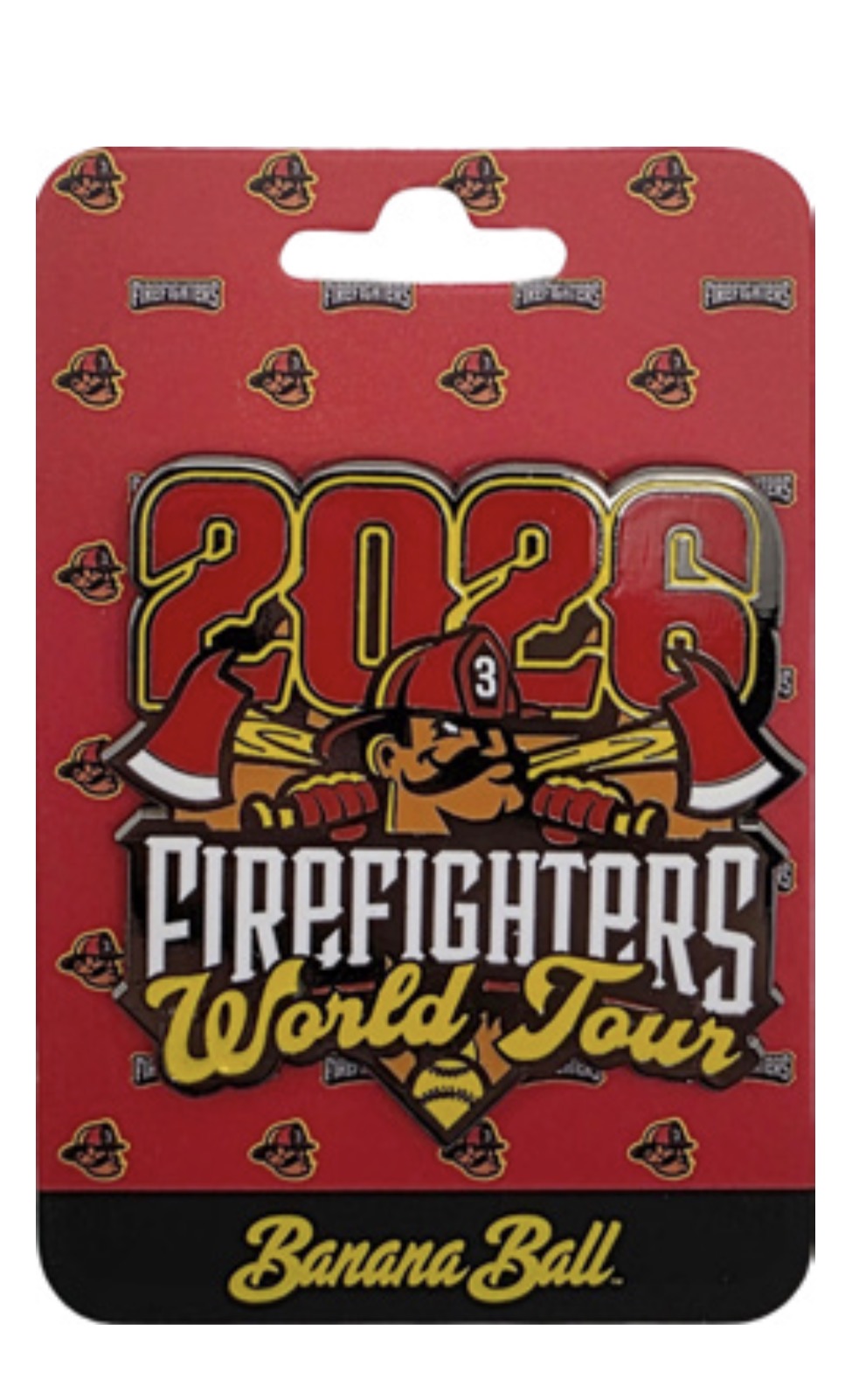 Firefighters 2026 World Tour Lapel Pin