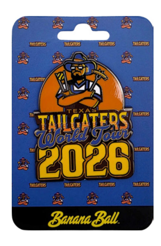 Tailgaters 2026 World Tour Lapel Pin