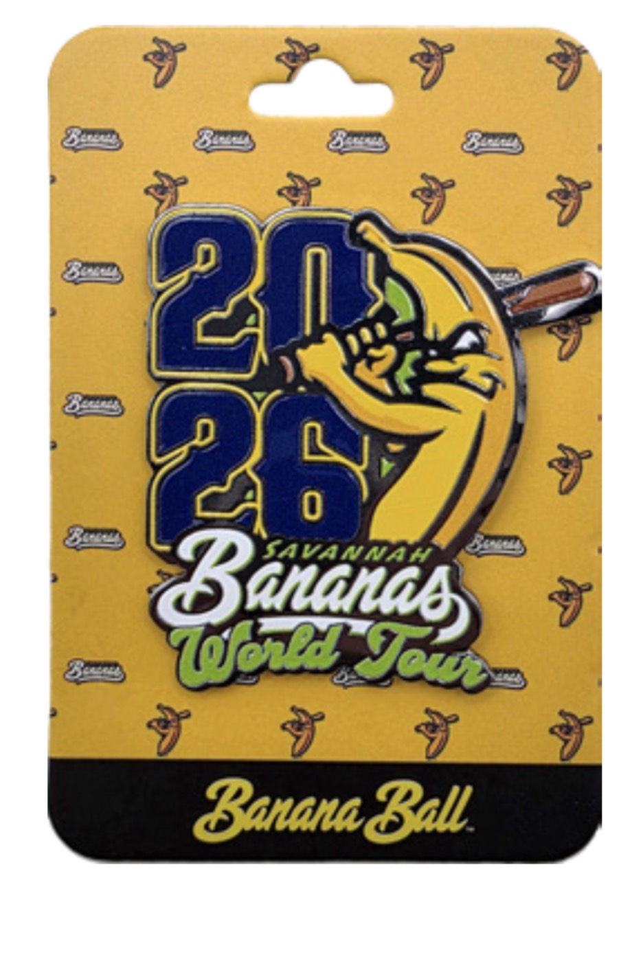 Bananas 2026 World Tour Lapel Pin