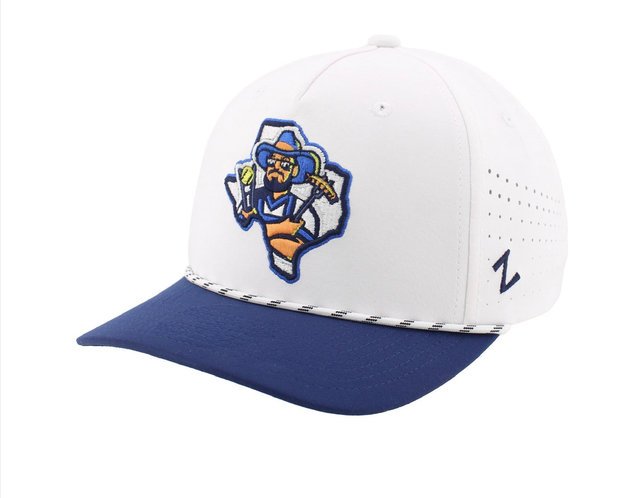 Tailgaters Zephyr Pitmaster Adjustable Rope Hat - White