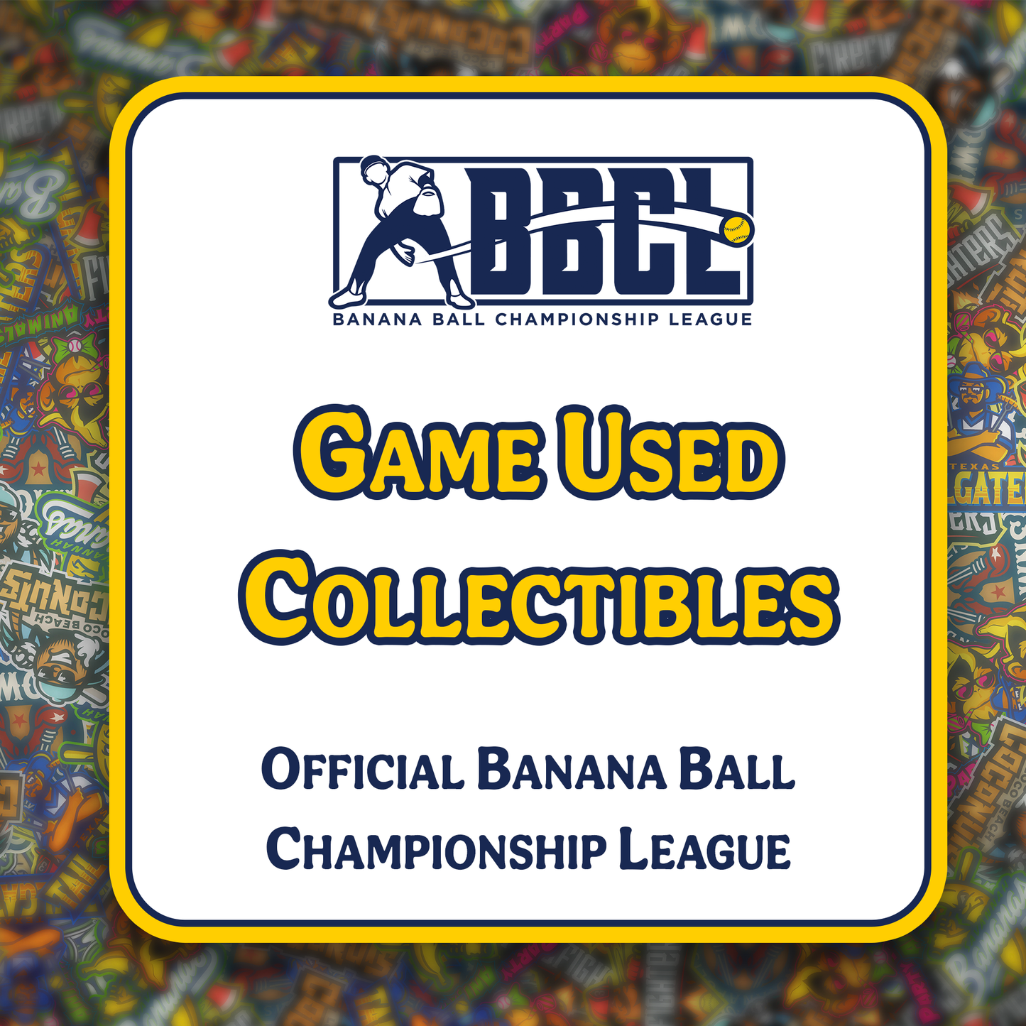 Banana Ball Game Used Broken Bat 8.28.26 Foxborough